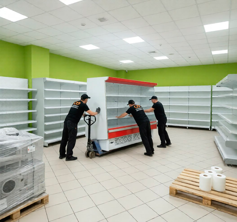 Переезд магазина в Бородино